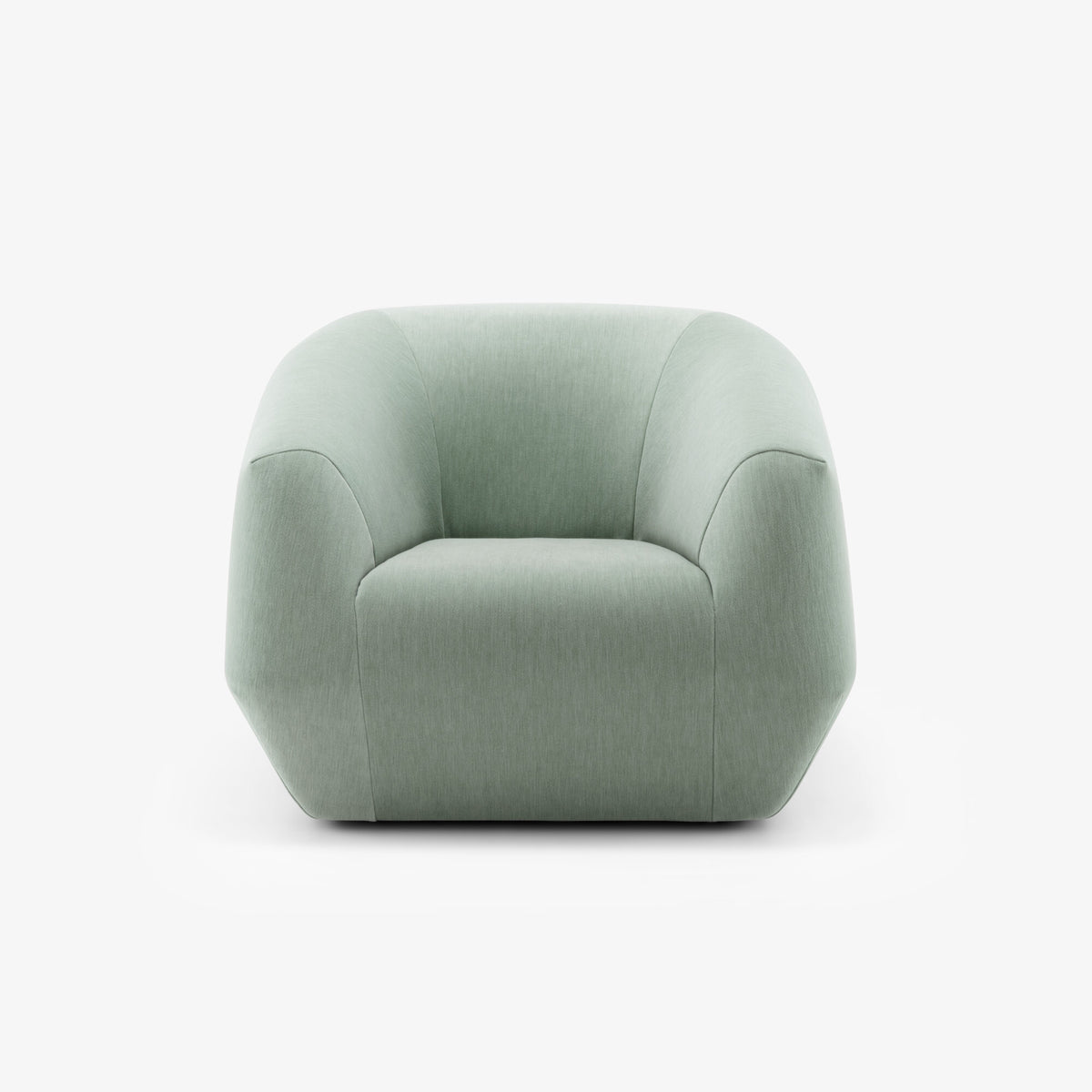 UNCOVER - Fauteuil pivotant version b - tissus extensibles
