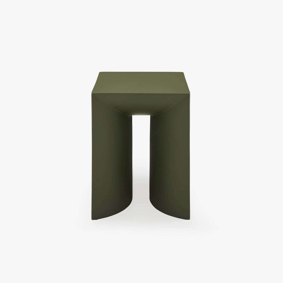 PORTE - Tabouret kaki