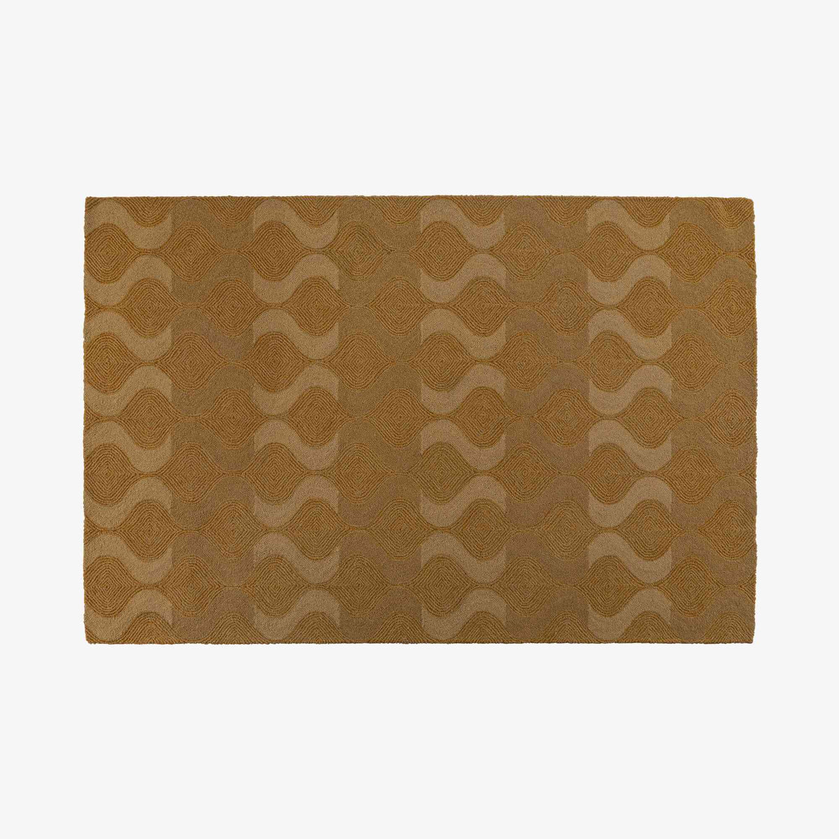 WAVE - Tapis gingembre