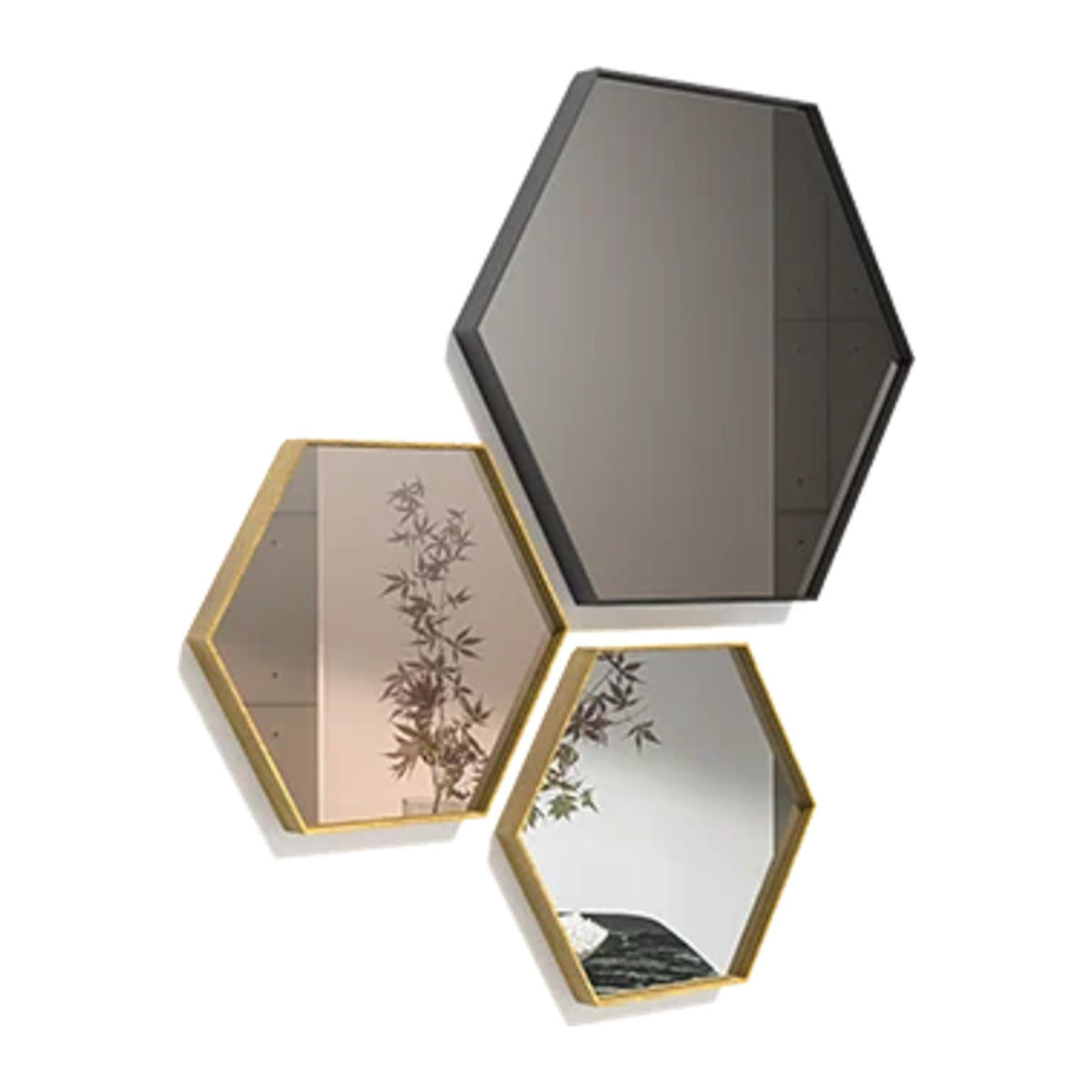 VISUAL HEXAGONAL - Miroir