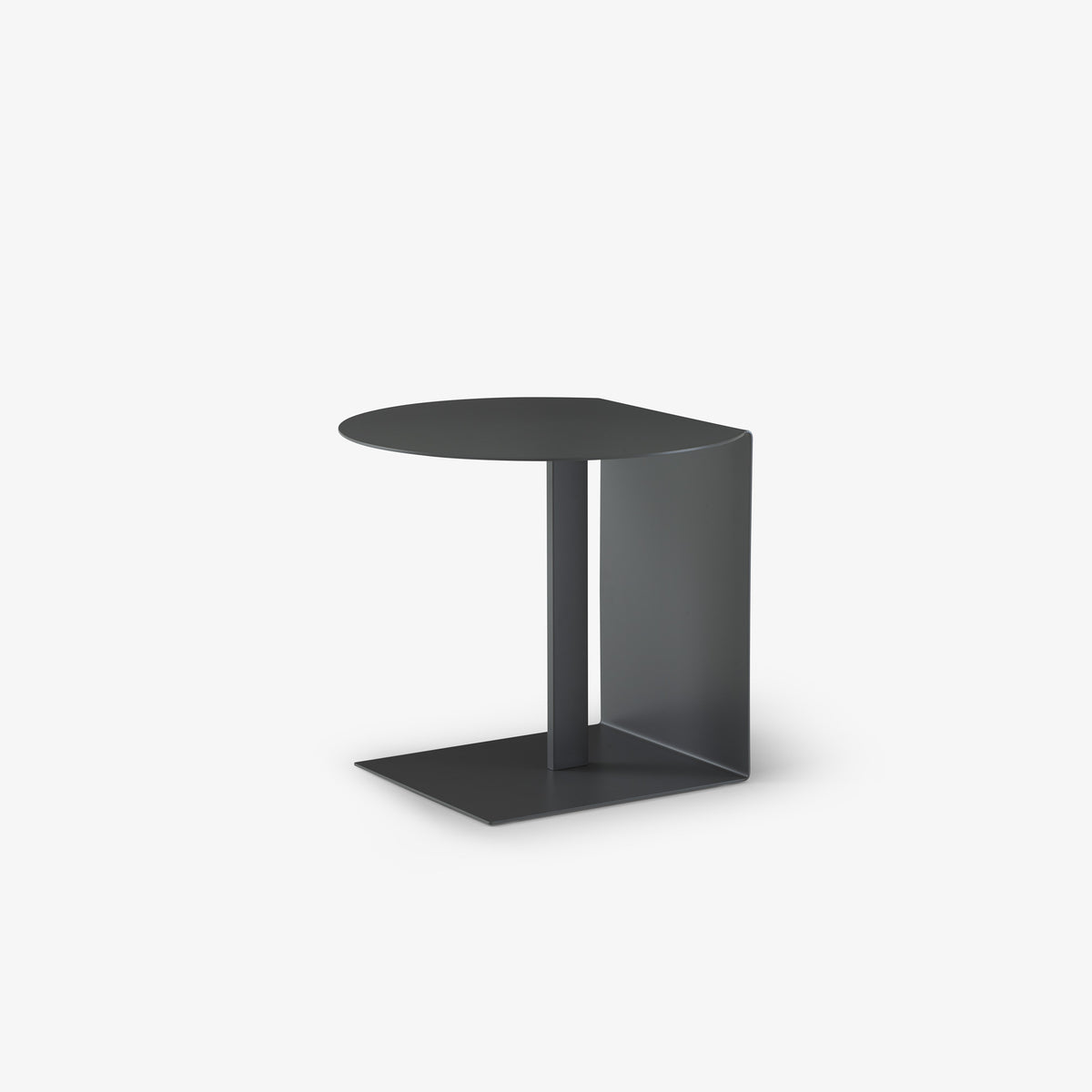 ODA - Guéridon laque anthracite