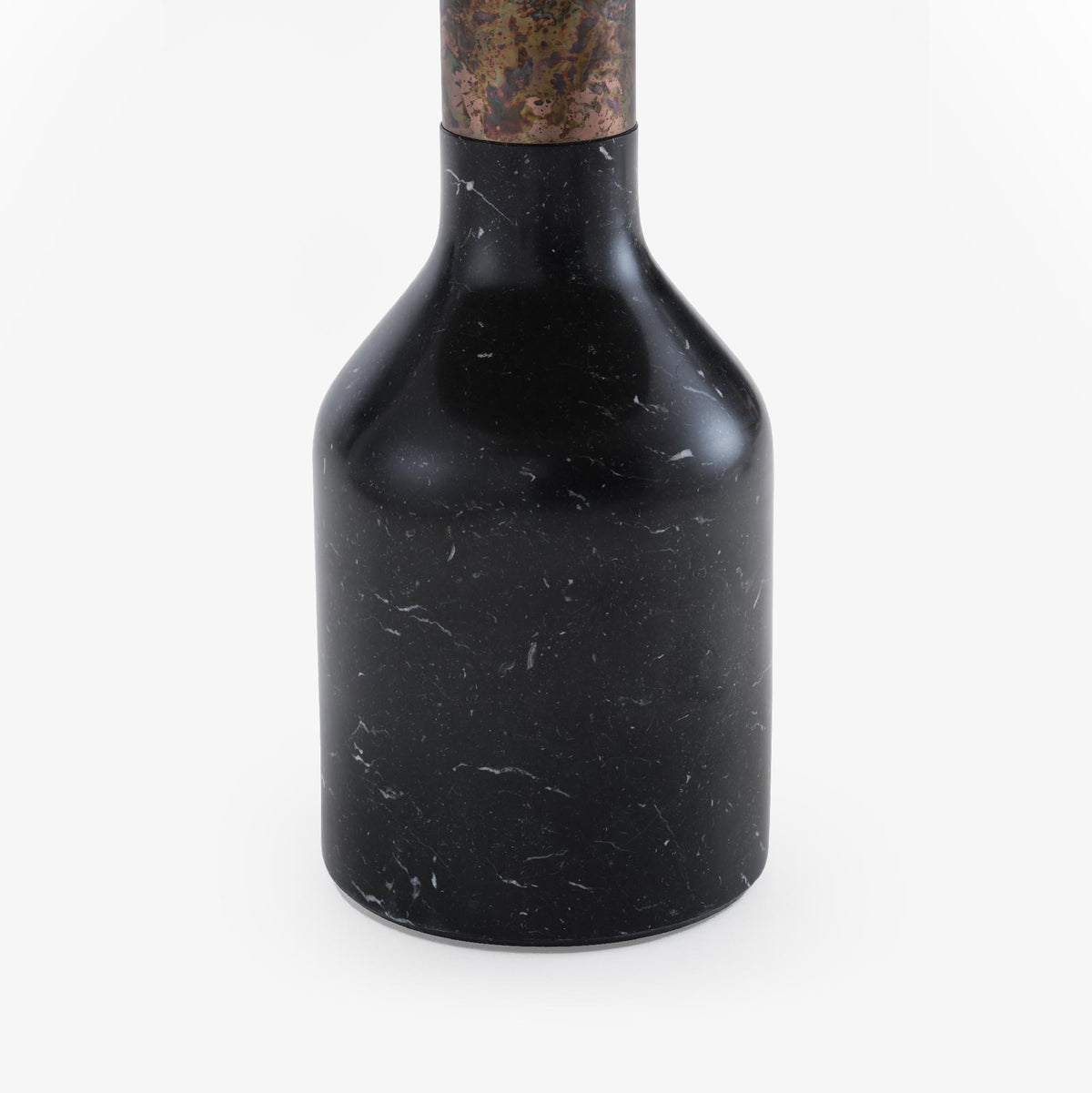 OXYDATION - Table d'appoint cuivre