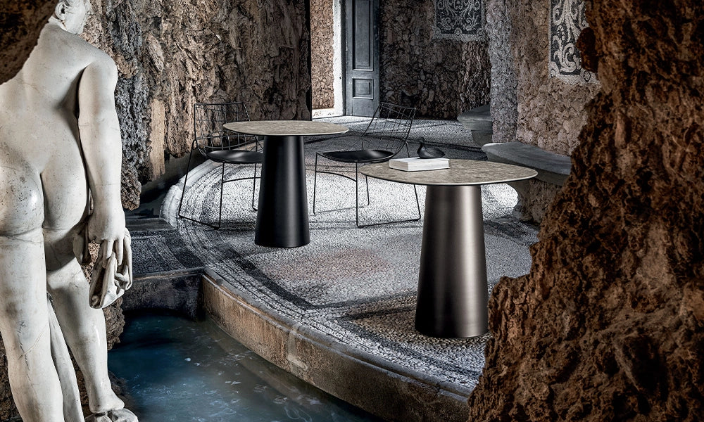 TOTEM OUTDOOR H75/H110 - Table haute (bar)
