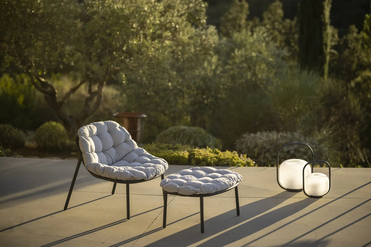 Albus fauteuil lounge bas extérieur outdoor Todus salon de jardin