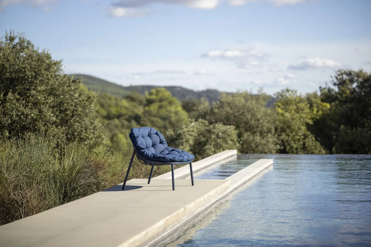 Albus fauteuil lounge bas extérieur outdoor Todus salon de jardin