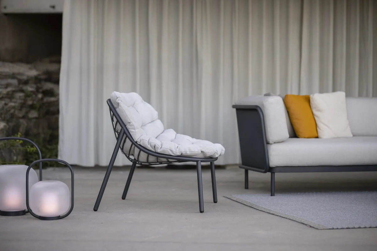 Albus fauteuil lounge bas extérieur outdoor Todus salon de jardin