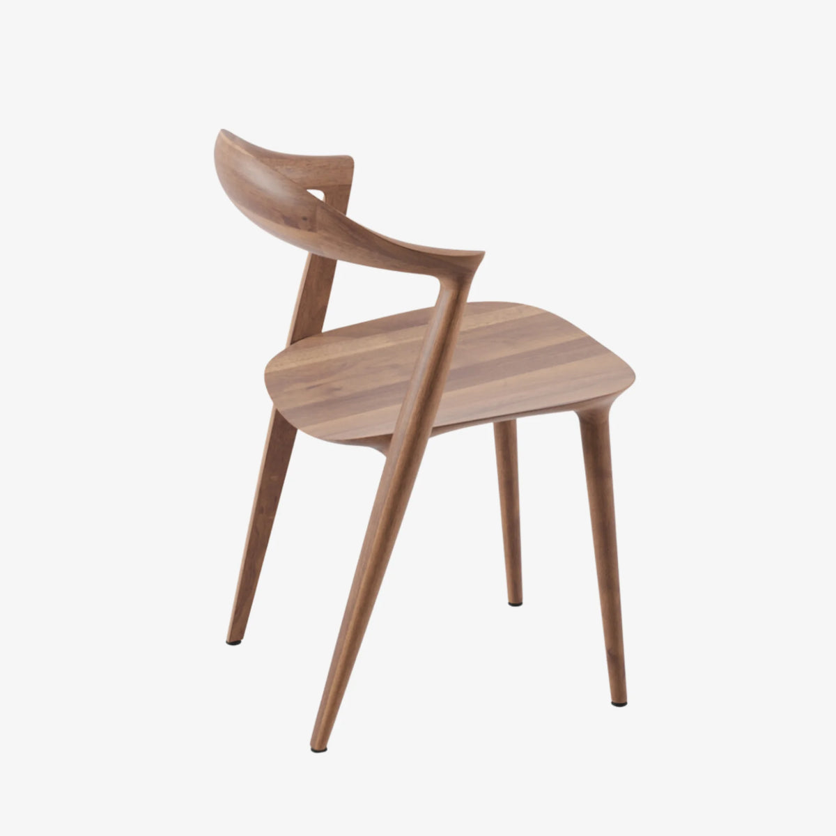 Chaise Addo marque artisan structure noyer