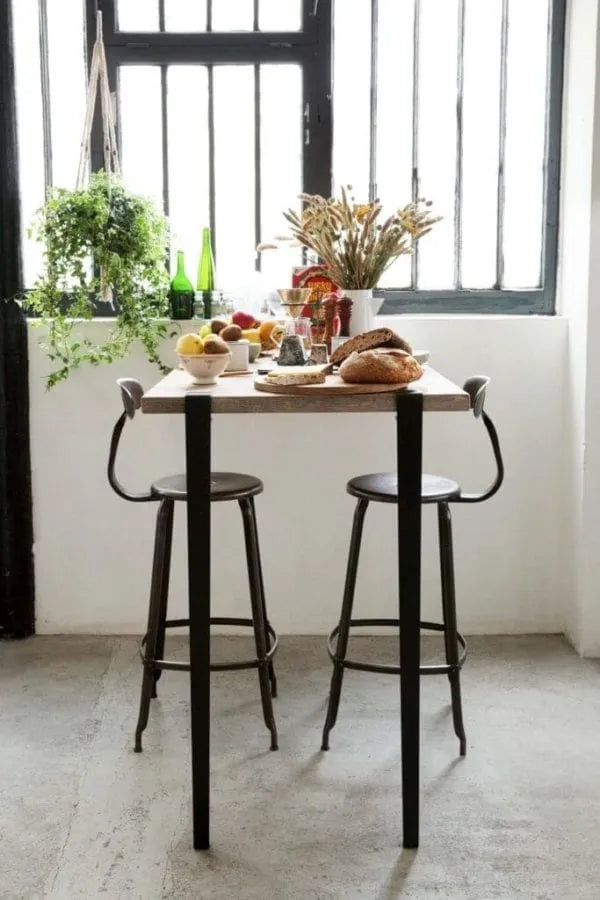 Chaise Tabouret Nicolle bois