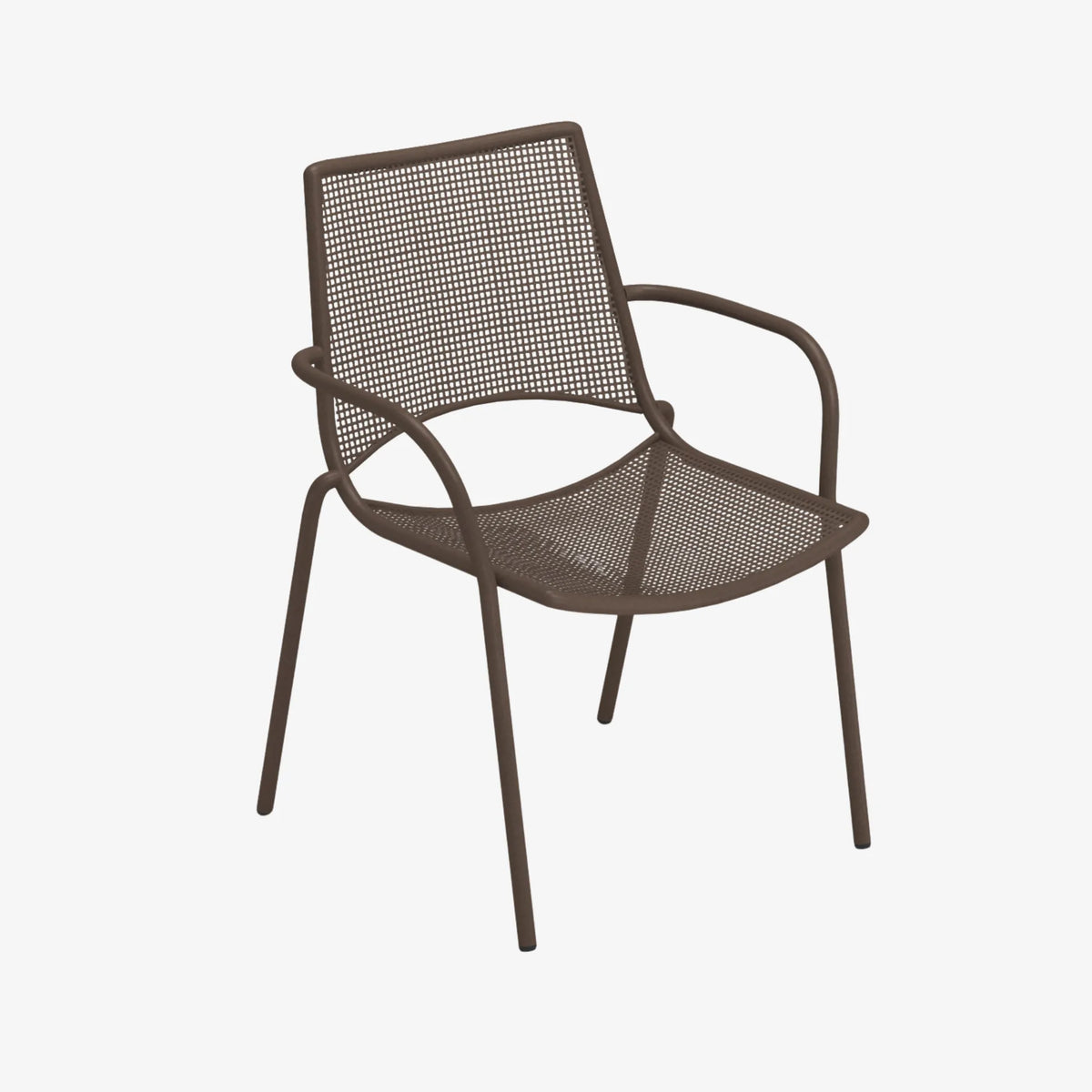 Fauteuil Ala extérieur outdoor salon de jardin Emu marron d'inde