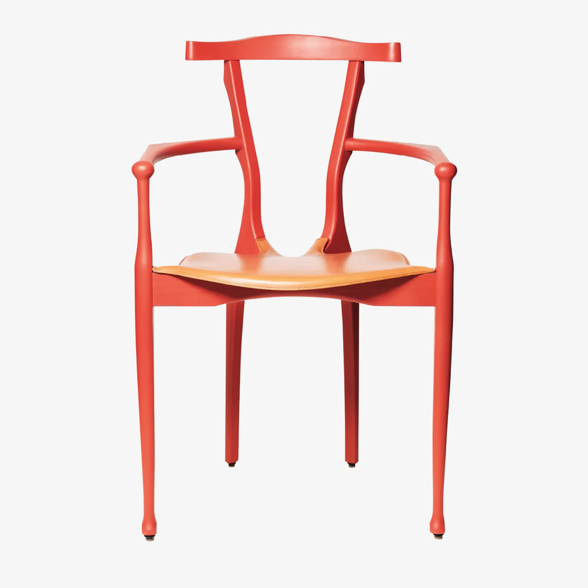 Gaulin chaise fauteuil rouge BD Barcelona cuir