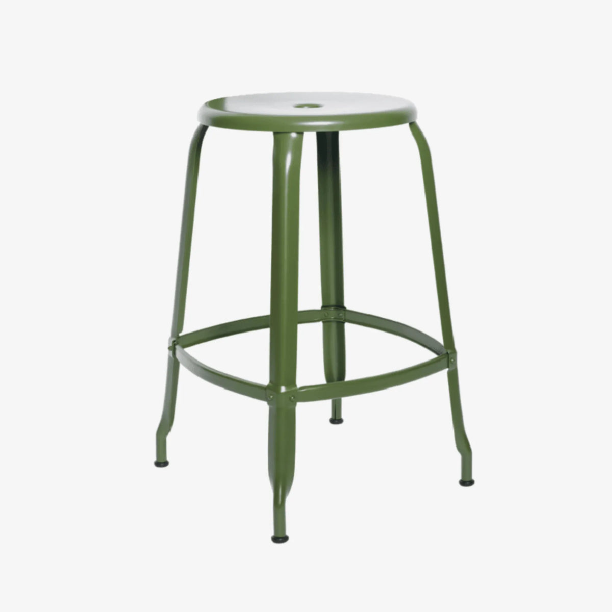 Tabouret acier Chaise Nicolle H60 cm