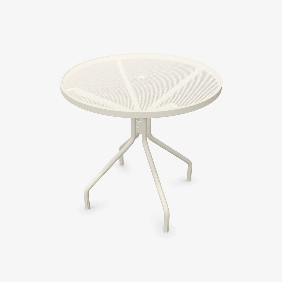 Table Cambi 80cm salon de jardin outdoor extérieur Emu blanc Matt