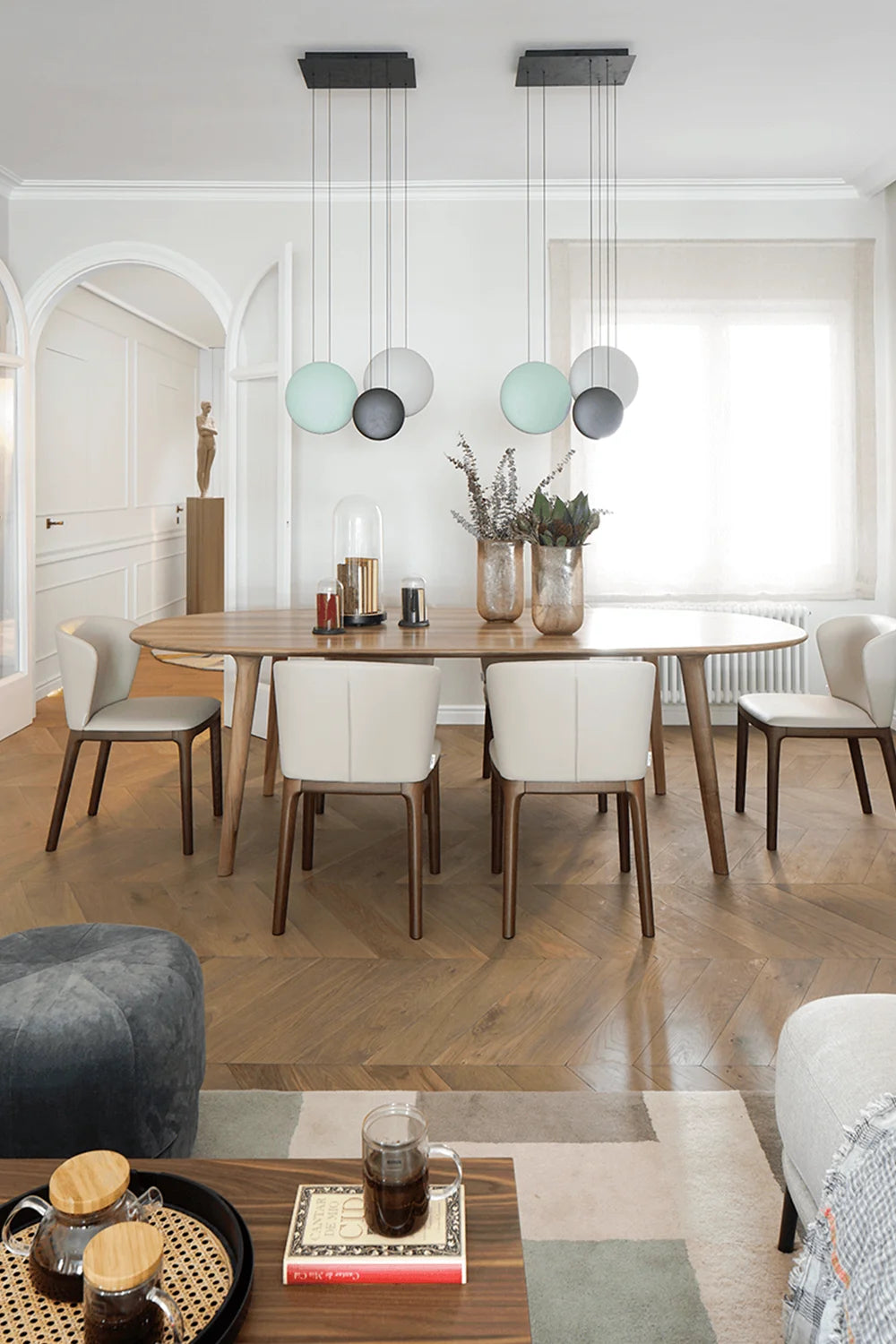 LUC ROUND - Table repas ronde