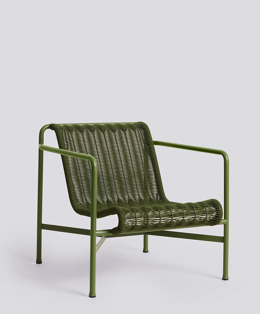 Fauteuil lounge Palissade Cord Low HAY