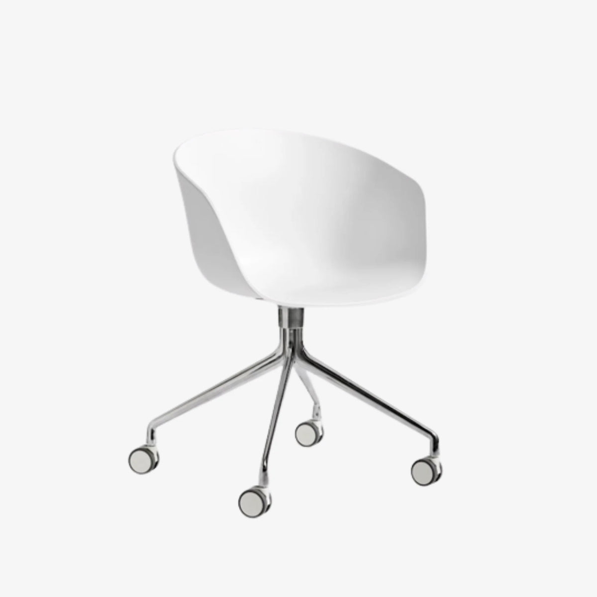 A propose d'une chaise AAC 24 - Fauteuil à roulette Blanc