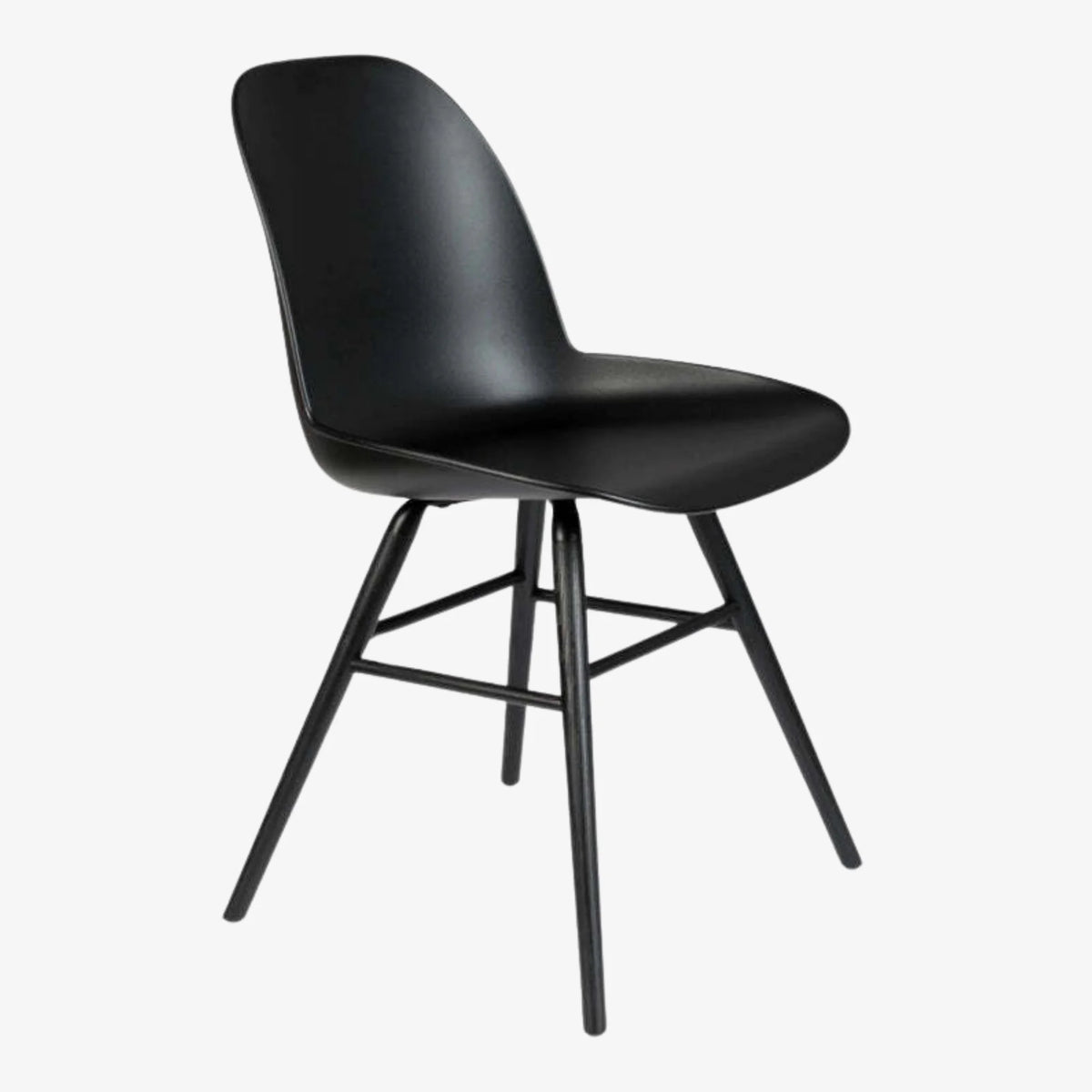 chaise ALBERT KUIP noir pietement noir zuiver ameublement saint vincent