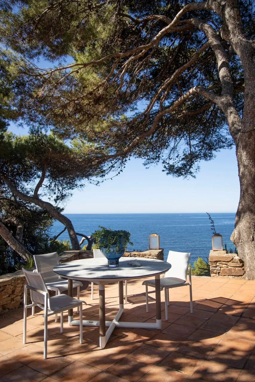 BASTINGAGE - Table repas extérieur extensible