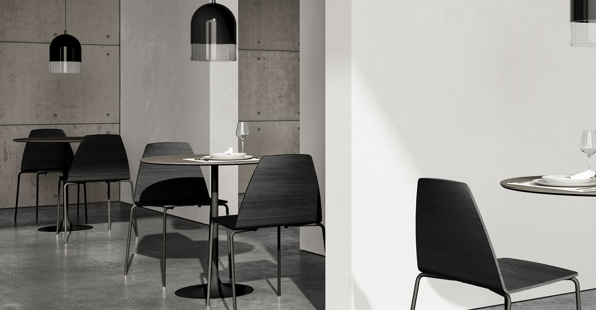 FLÛTE OUTDOOR H74/H110 - Table haute (bar)