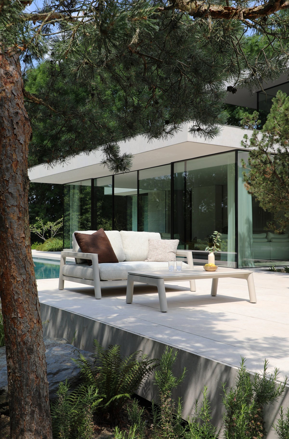 NIDO - Canapé 3places Anthracite