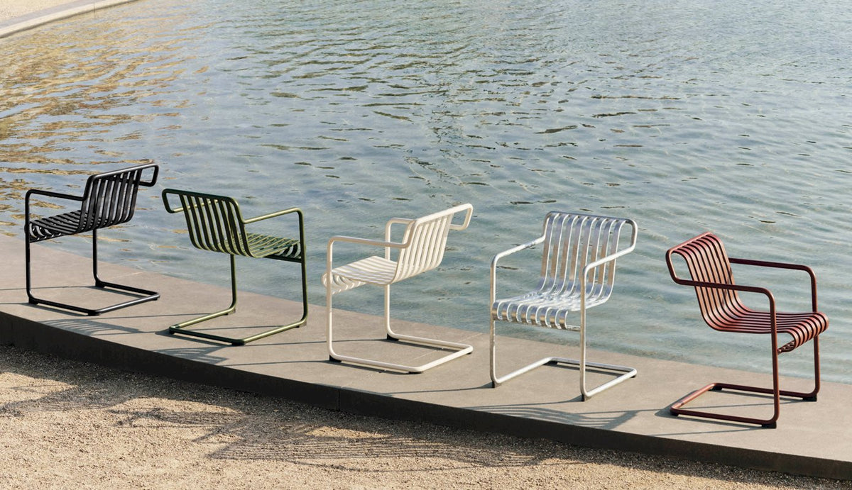 Fauteuil de repas Palissade Cantilever HAY