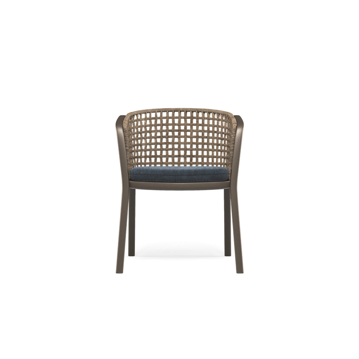 CAROUSEL - Fauteuil repas corde torsadée carré – Emu – vue 2