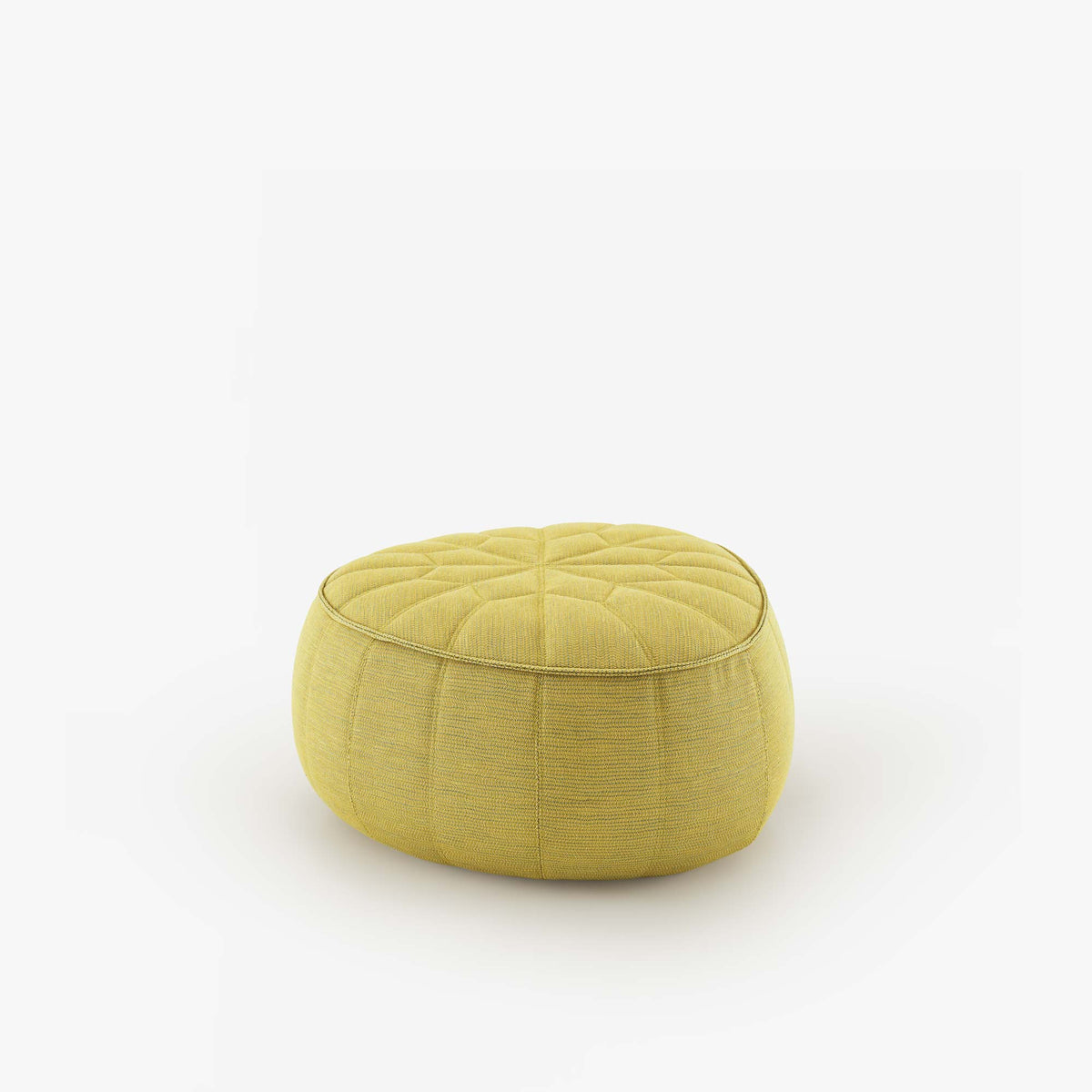 Ottoman - Pouf outdoor en tissu Tess Galet