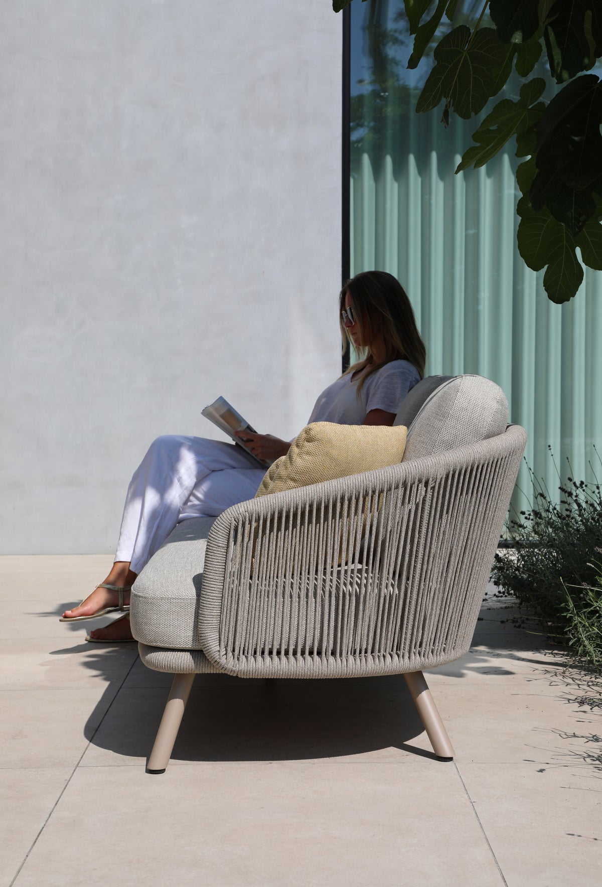SAHARA - Fauteuil Corten