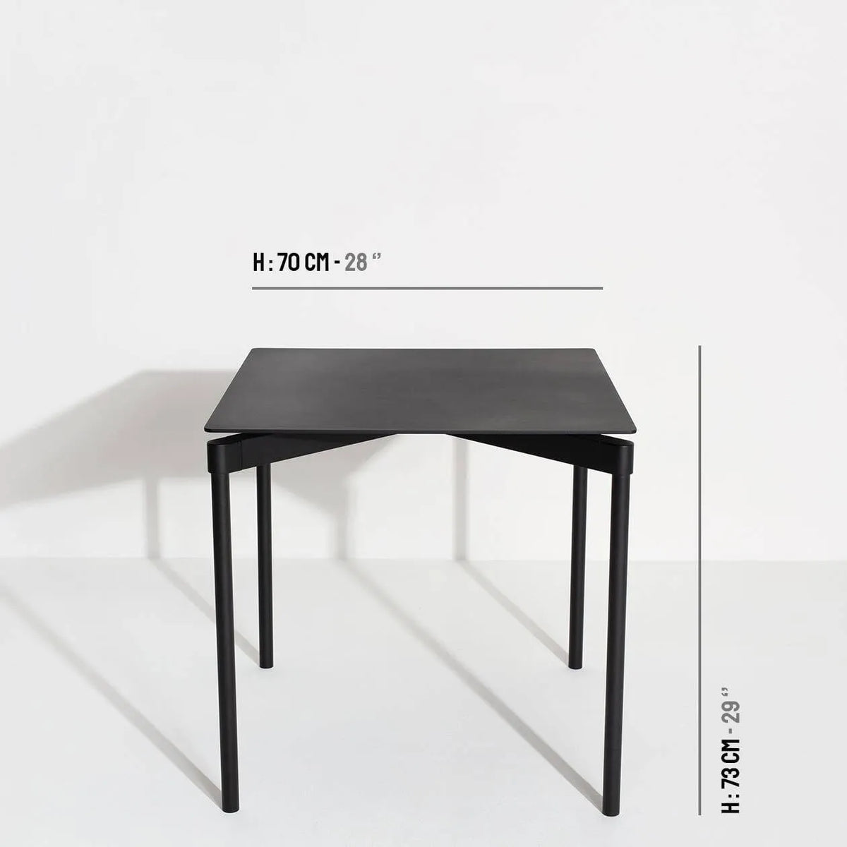 FROMME - Table carrée 70X70