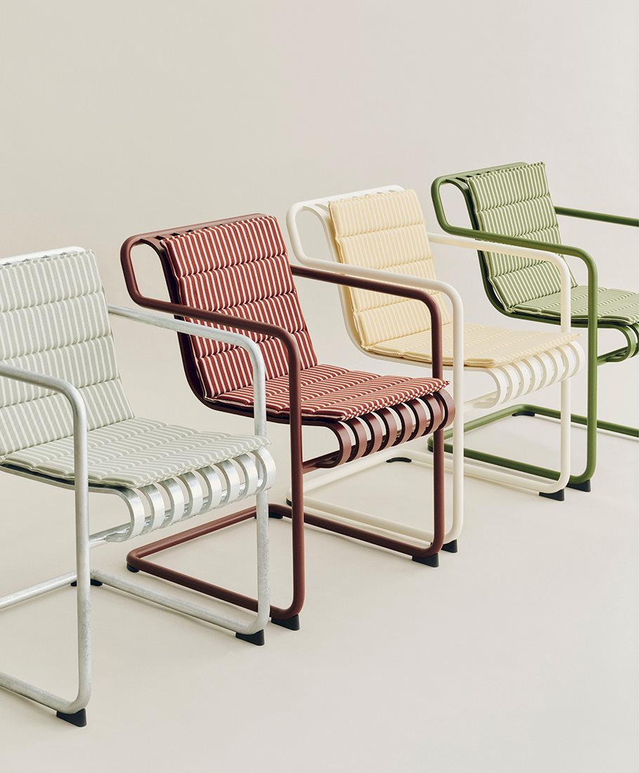 Fauteuil lounge Palissade Cantilever Low HAY