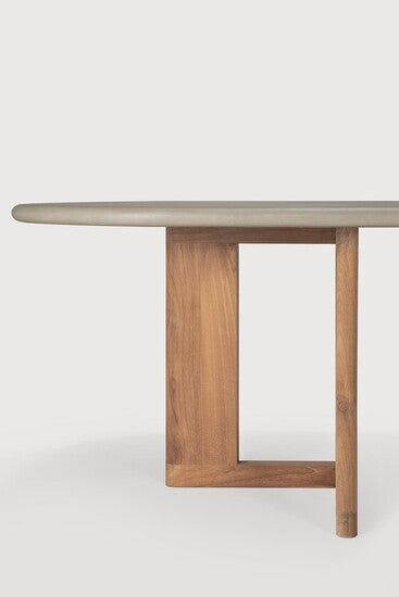 Table de jardin Trestle – détail