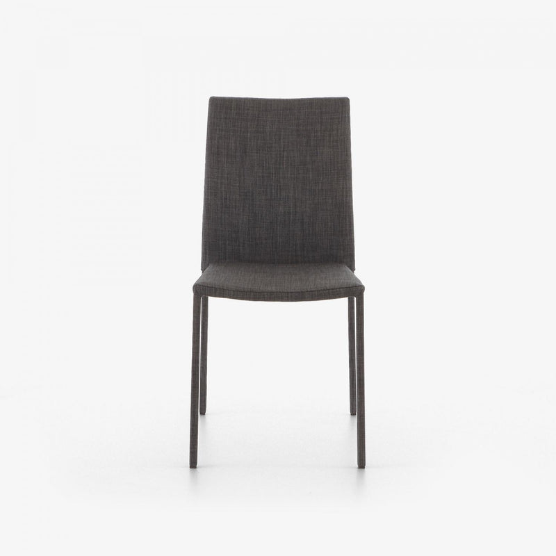 SLIM - Jeu de 4 chaises Anthracite / Modèle d'exposition