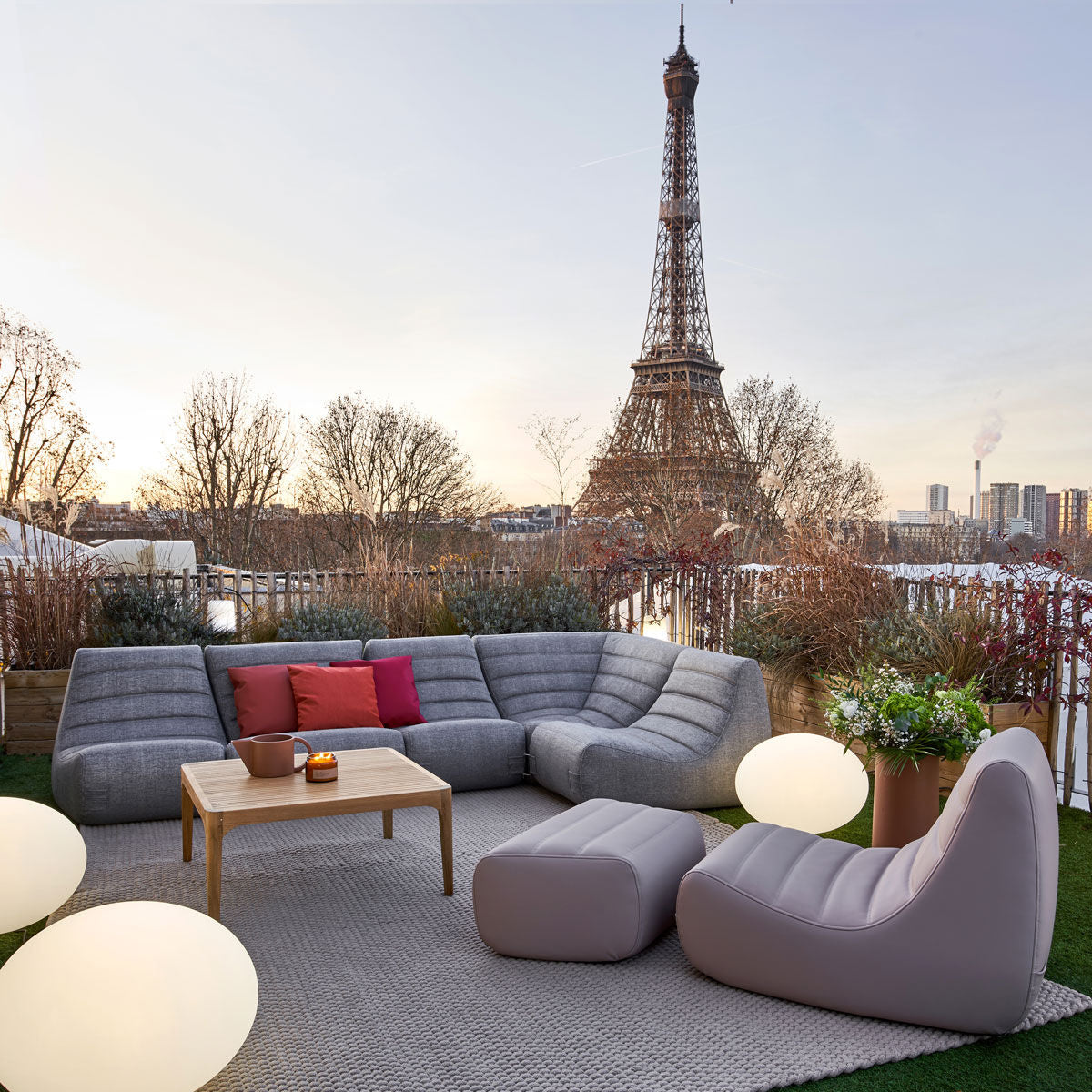SAPARELLA - Canapé Outdoor – Cinna – vue 5
