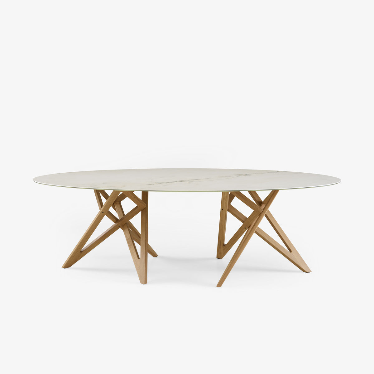 ENNÉA - Table repas ovale