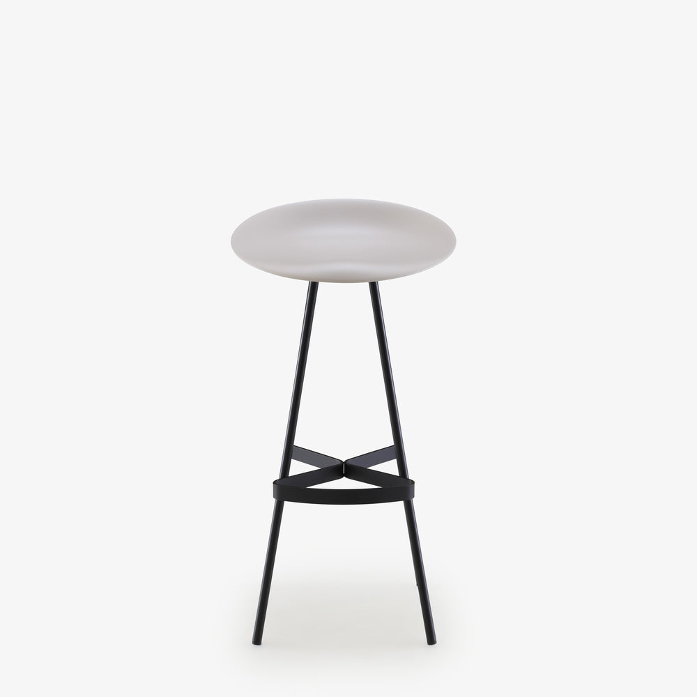 BERRETTO - Tabouret haut argile