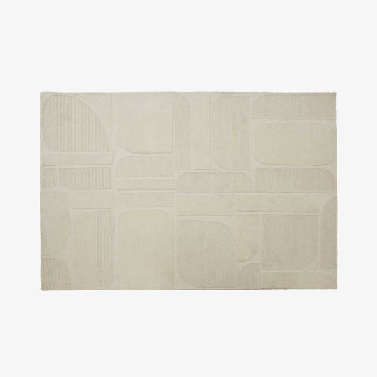 QUIET - Tapis écru