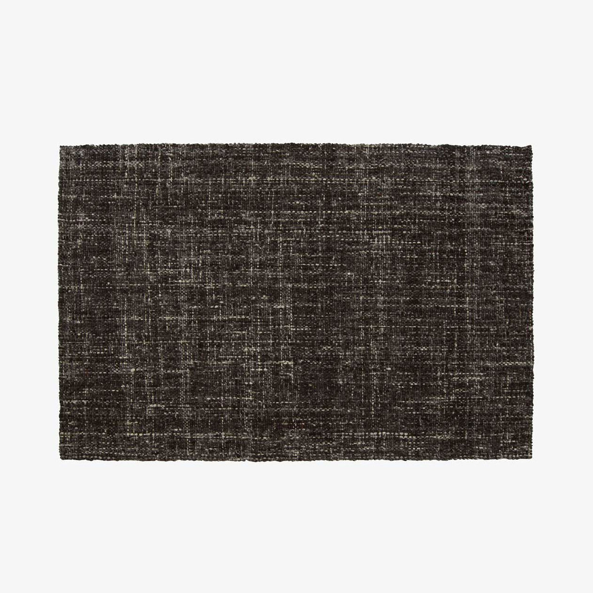 TISSAGE - Tapis noir & blanc