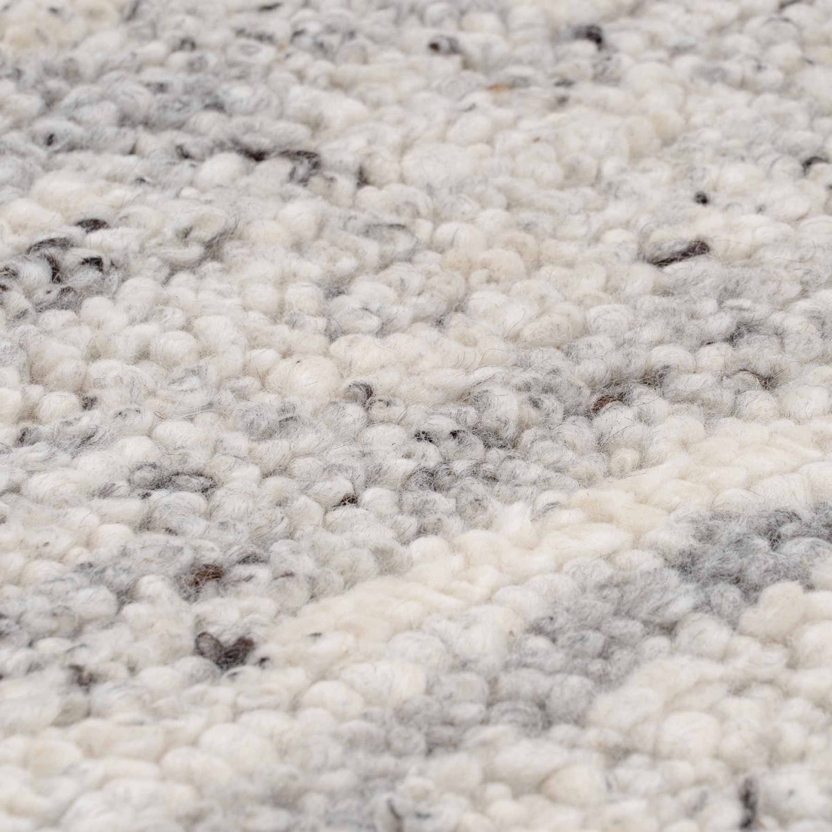 CURLY - Tapis gris clair