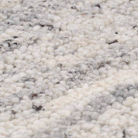 CURLY - Tapis gris clair