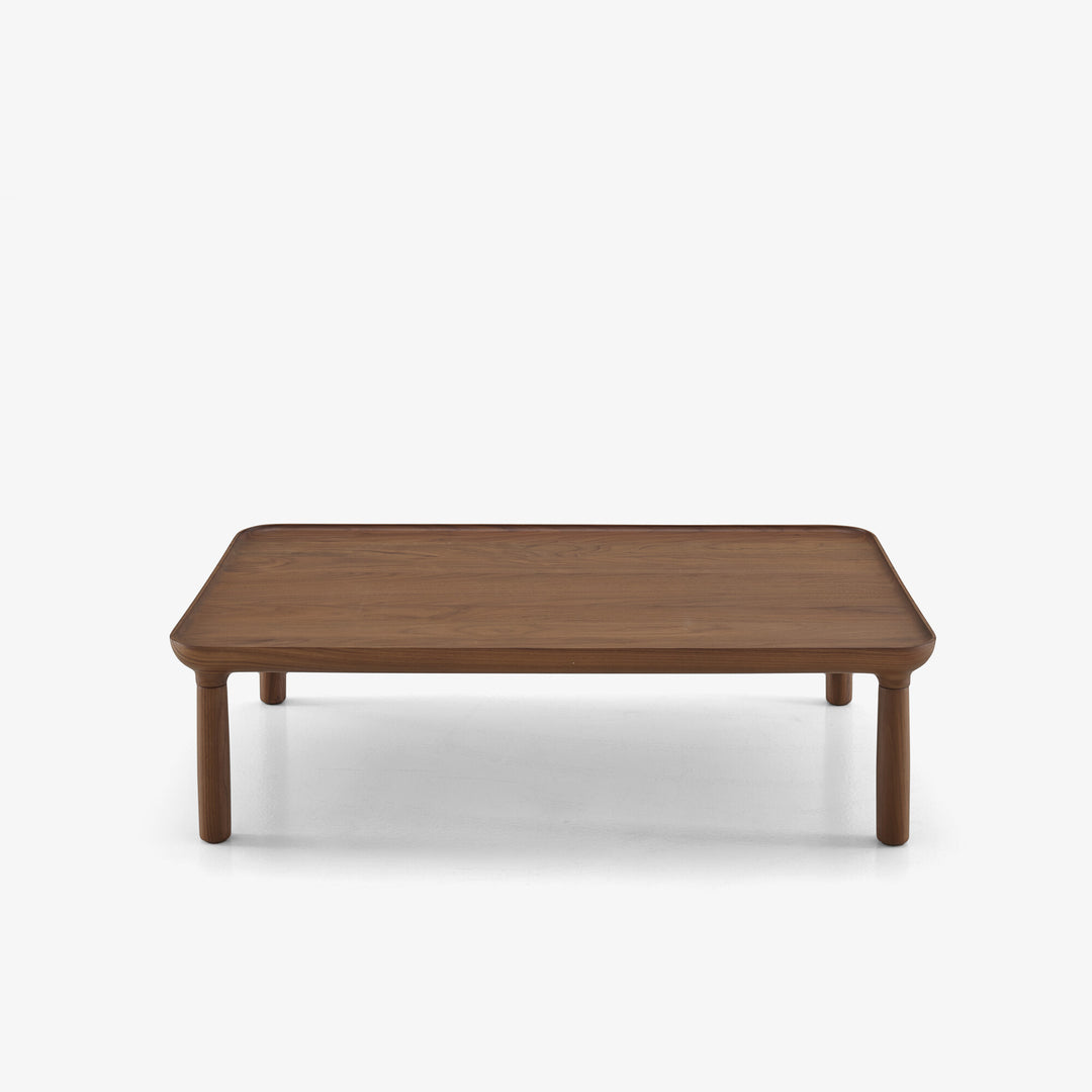 LOTIS - Table d'appoint hauteur 24 noyer américain massif