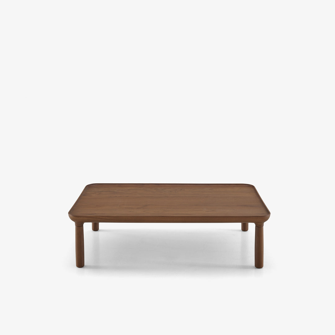 LOTIS - Table d'appoint hauteur 24 noyer américain massif