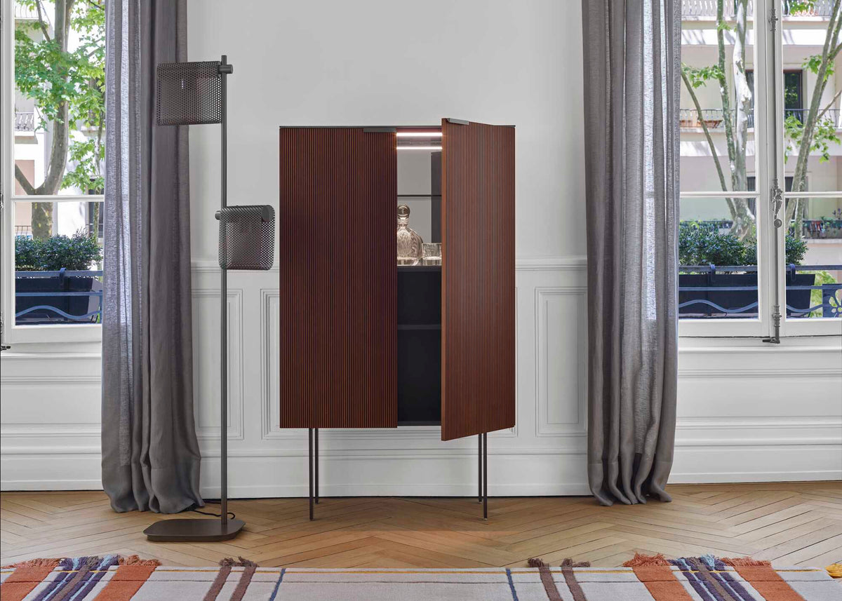 GRID - Lampadaire bronze