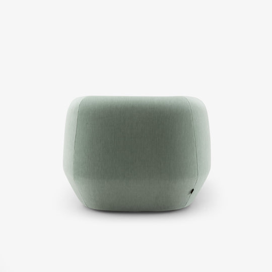 UNCOVER - Fauteuil pivotant version b - tissus extensibles