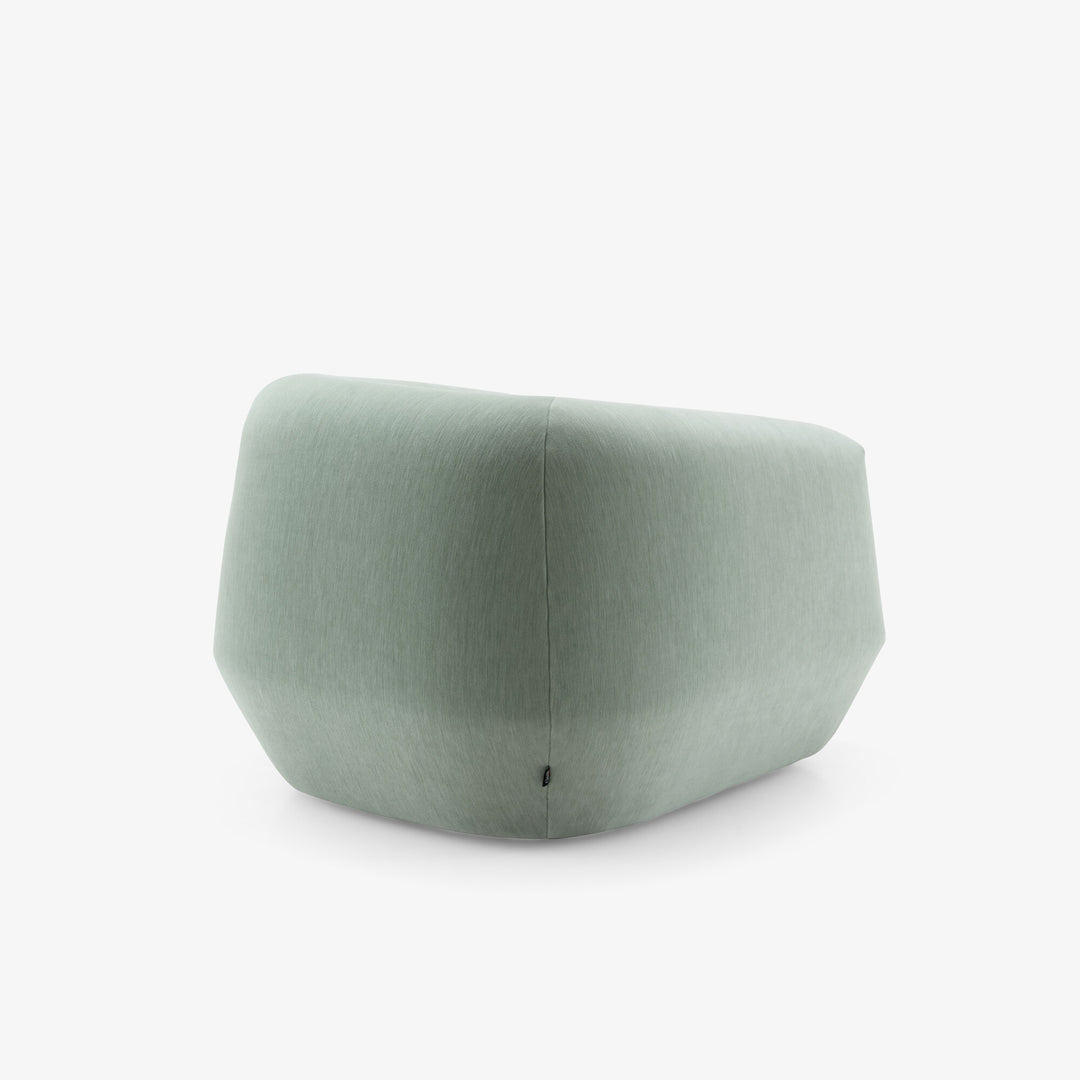 UNCOVER - Fauteuil pivotant version b - tissus extensibles