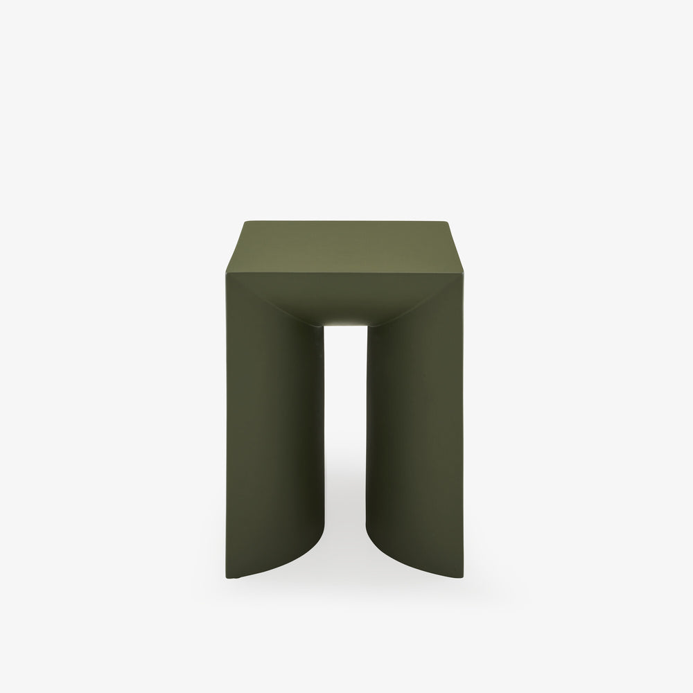 PORTE - Tabouret kaki