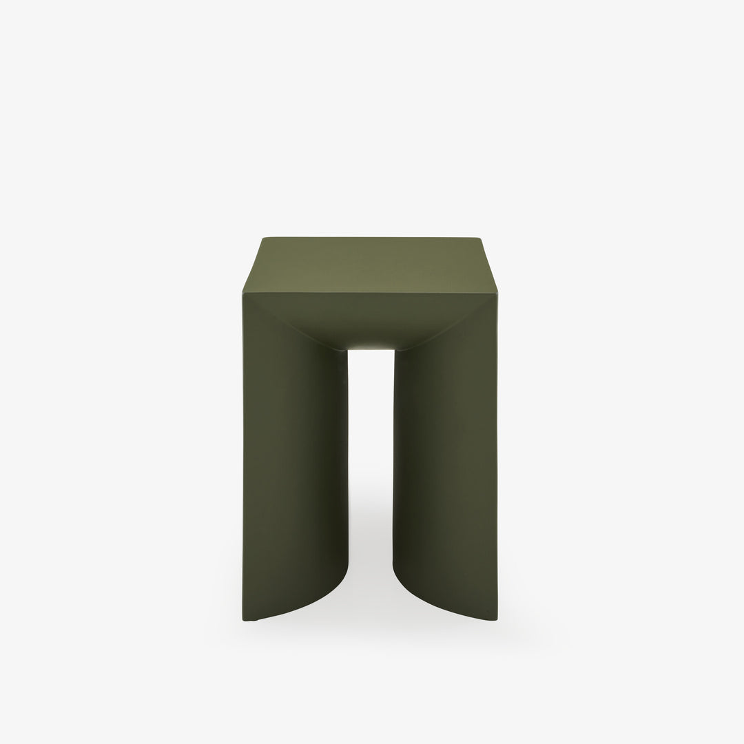 PORTE - Tabouret kaki