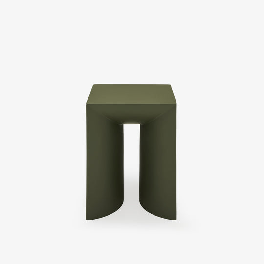 PORTE - Tabouret kaki