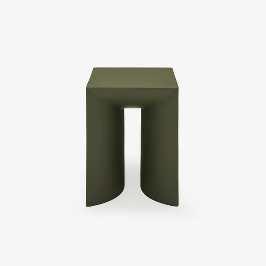 PORTE - Tabouret kaki