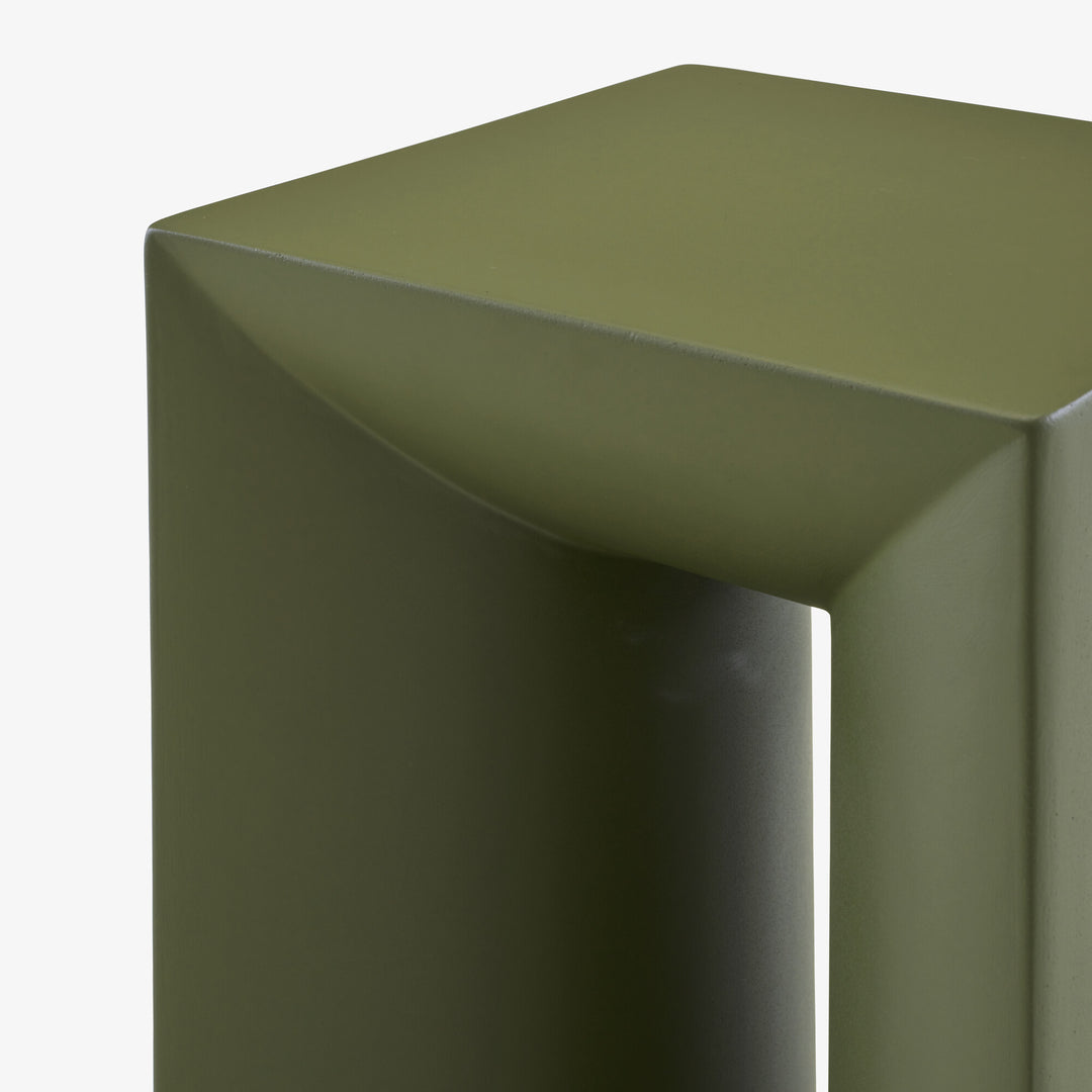 PORTE - Tabouret kaki