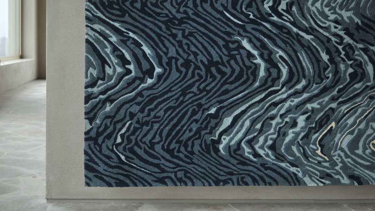 BLUR - Tapis bleu