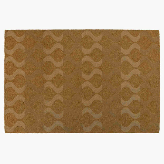 WAVE - Tapis gingembre